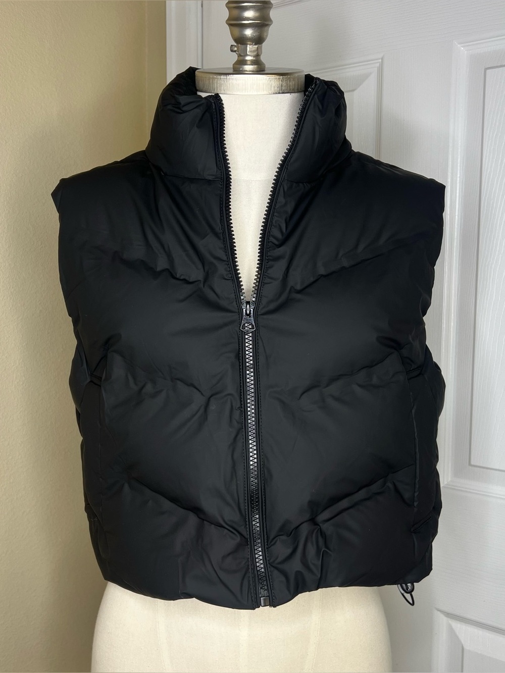 Black Puffer Vest